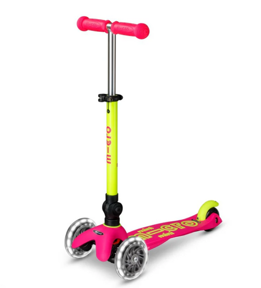 Micro Mini Foldable LED Scooter