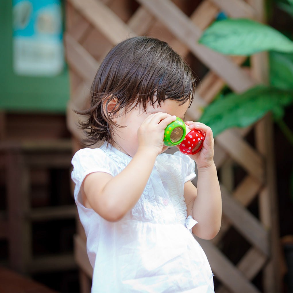 PlanToys - Mushroom Kaleidoscope Red