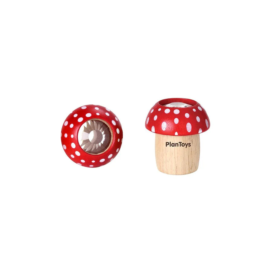 PlanToys - Mushroom Kaleidoscope Red