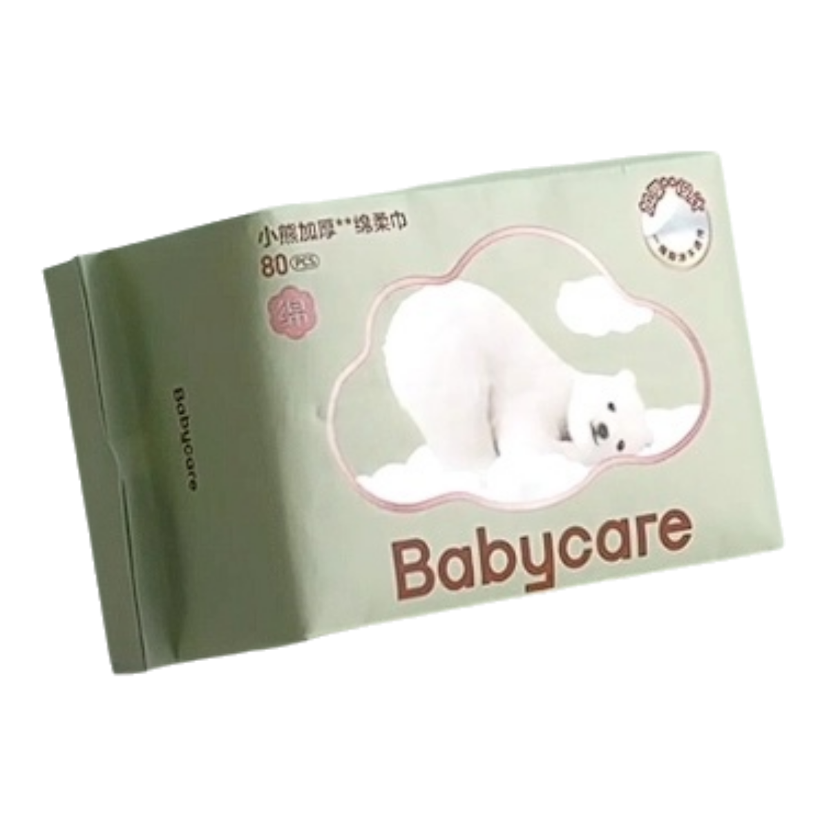 Bc Babycare Bear Ultra Soft Cotton Dry Wipes (4 pack)
