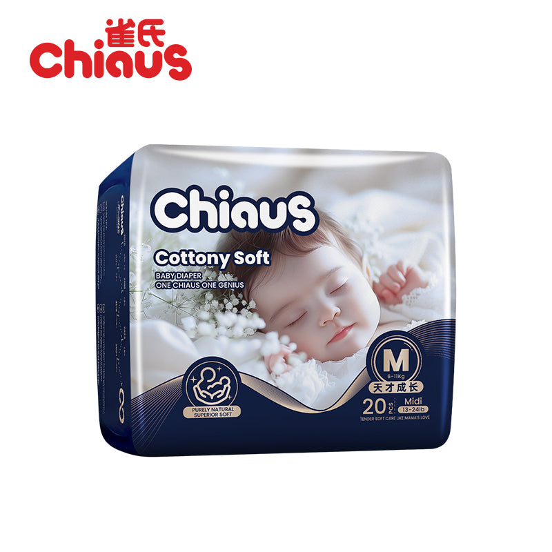 Chiaus Cottony Soft Baby Diaper M