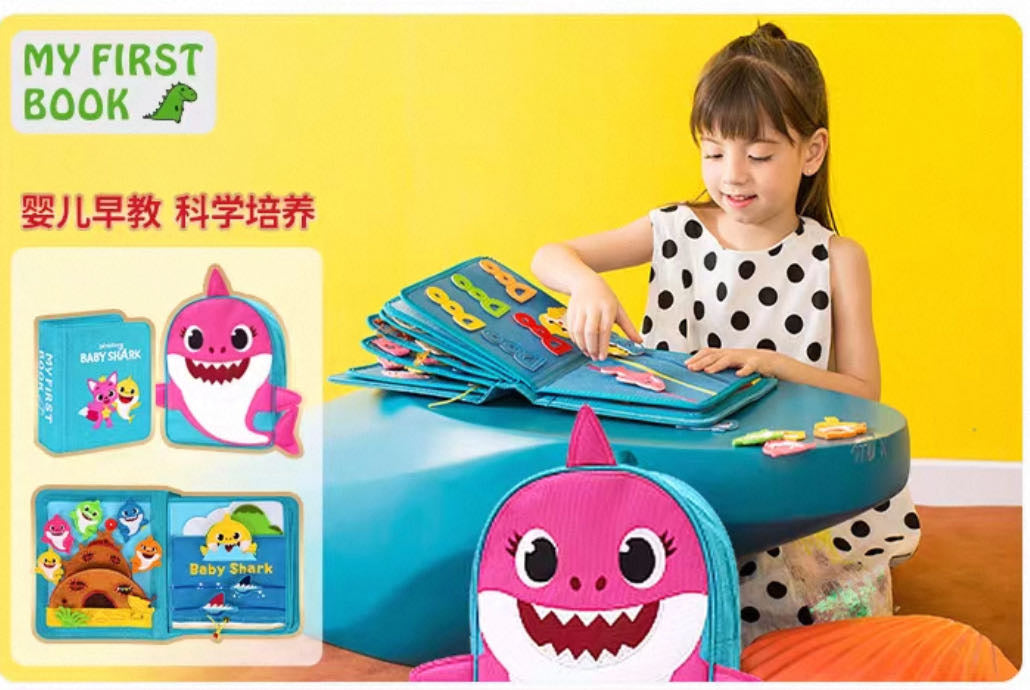 My First Book - Baby Shark Baby Shark - Pink