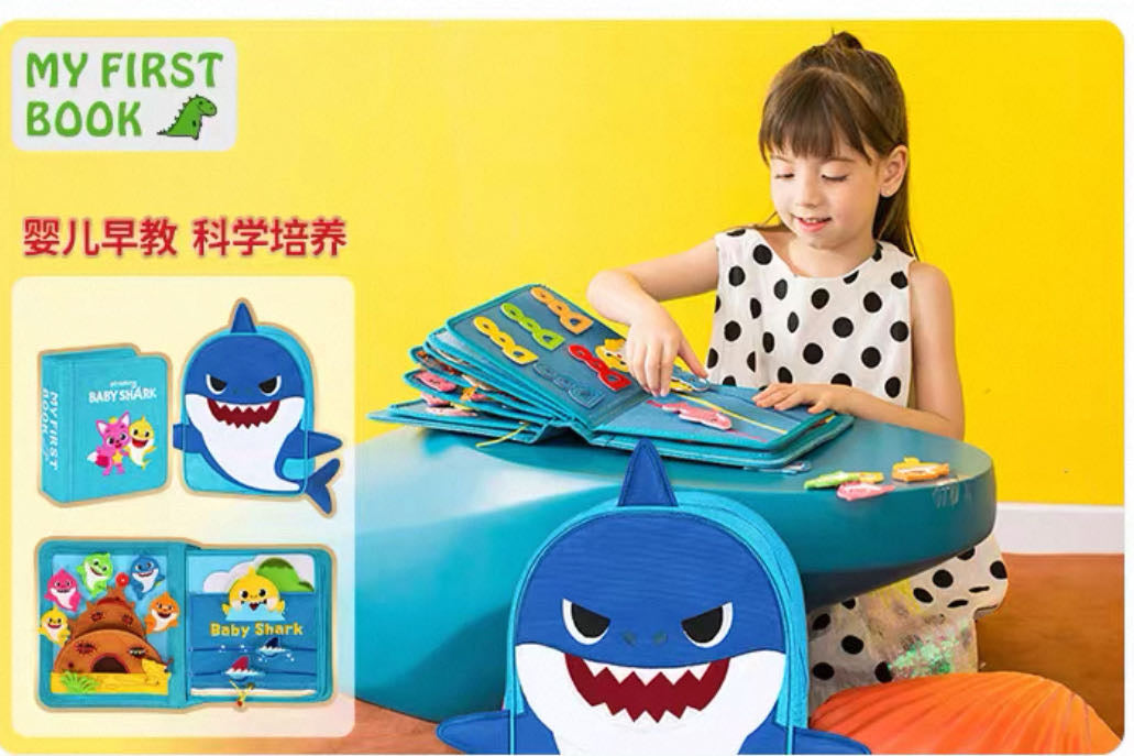 My First Book - Baby Shark Baby Shark - Blue (Box slight damage)