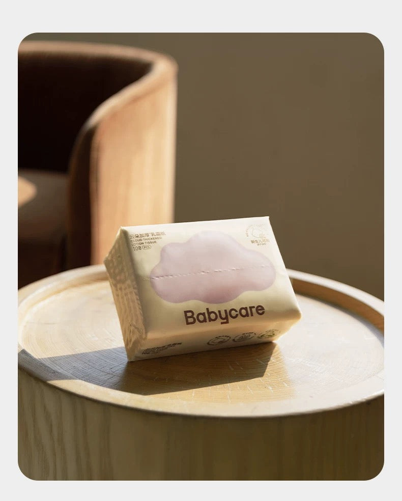 Bc Babycare Moisturizing Ultra Soft 4‑Layer Tissues – 6 Pack