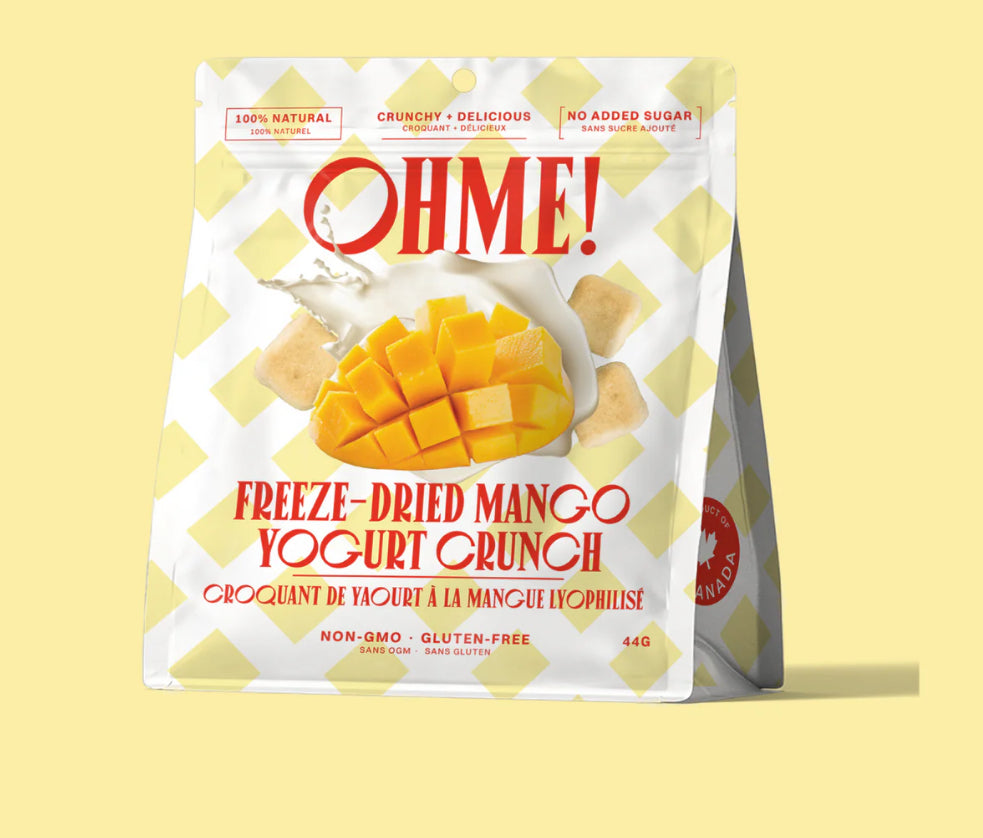 OHME Freeze Dried Yogurt Crunch Mango Yogurt
