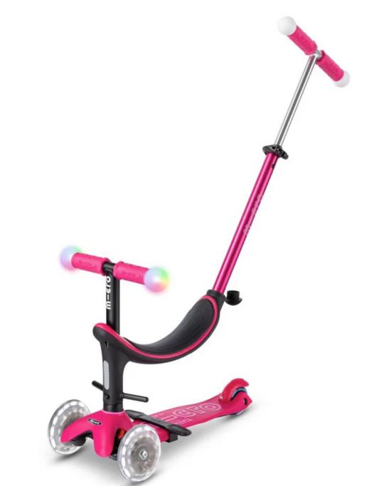 Micro Mini2Grow Magic LED Scooter Pink