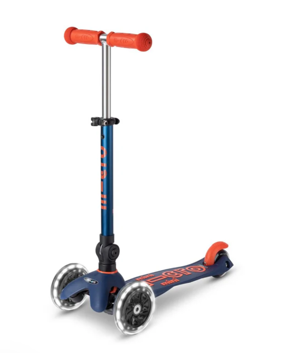 Micro Mini Foldable LED Scooter