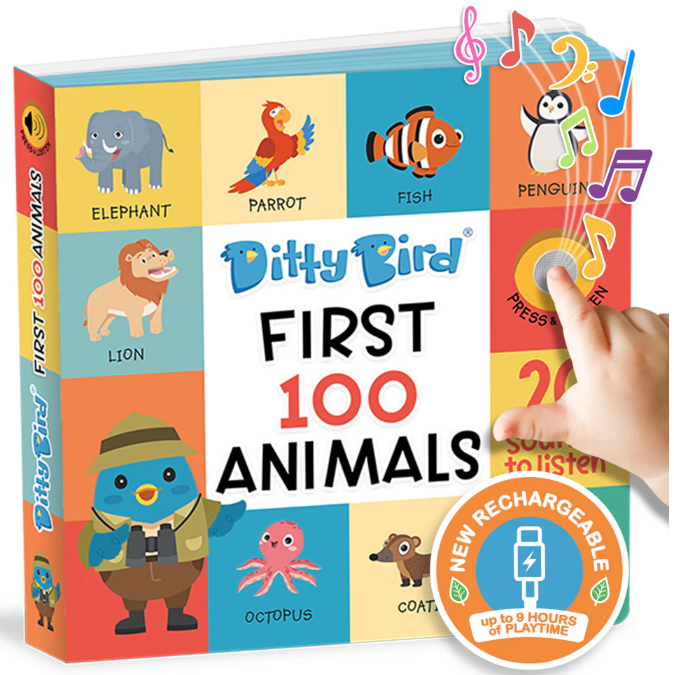 Ditty Bird First 100 Animals