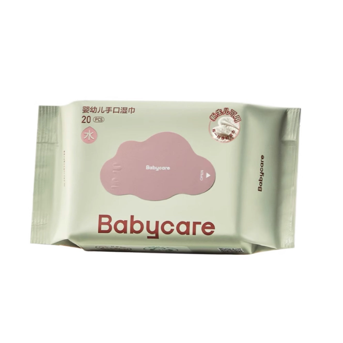 Bc Babycare Baby Hand & Mouth Wipes Travel Size 20 Count (unscented)