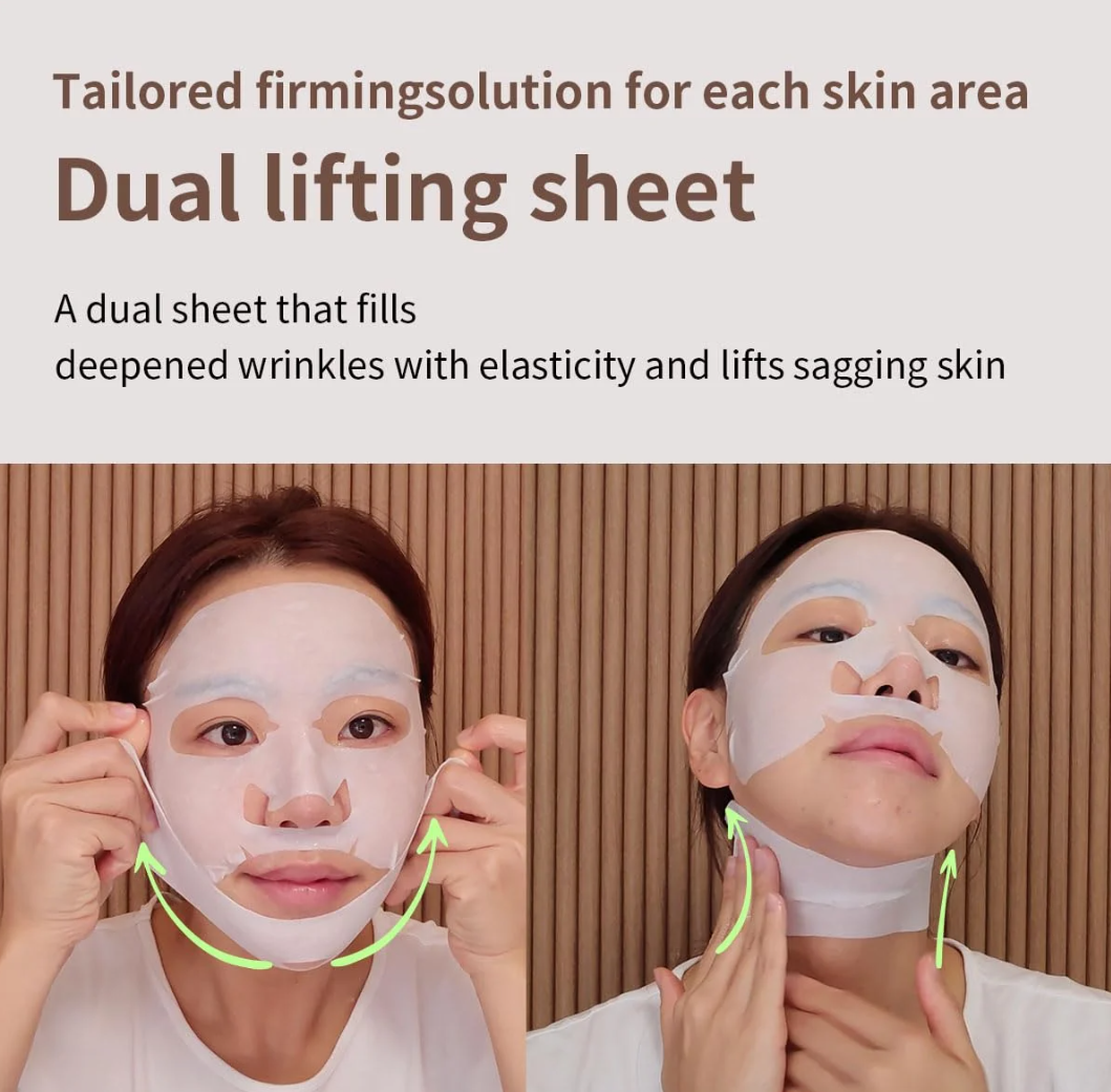 MEDIHEAL Retinol Collagen Cream Lifting Mask 4Pcs